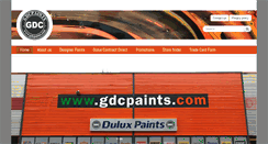 Desktop Screenshot of gdcpaints.com